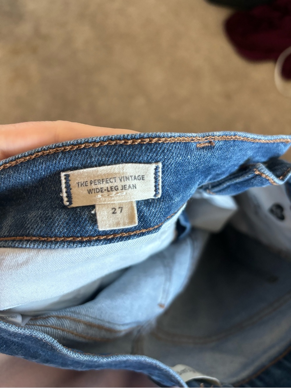 Madewell The perfect vintage wide leg jeans - Picture 6 of 8